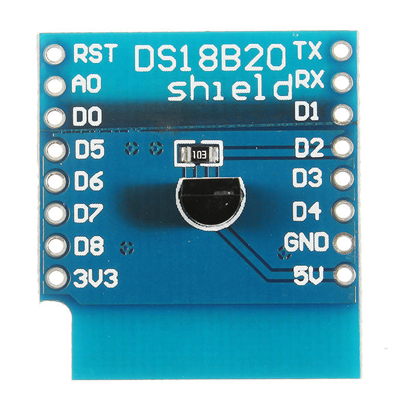 5 stuks wemos ds18b20 module voor d1 mini ds18b20 temperatuurmeetsensormodule