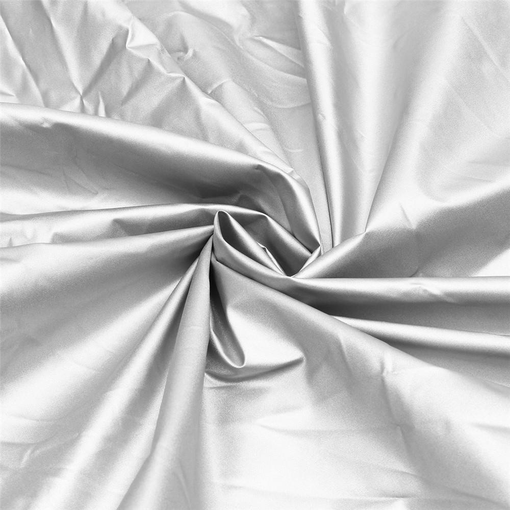 vierkante hot tub spa cover cap waterdichte protector harsh weather guard oxford stof zilver