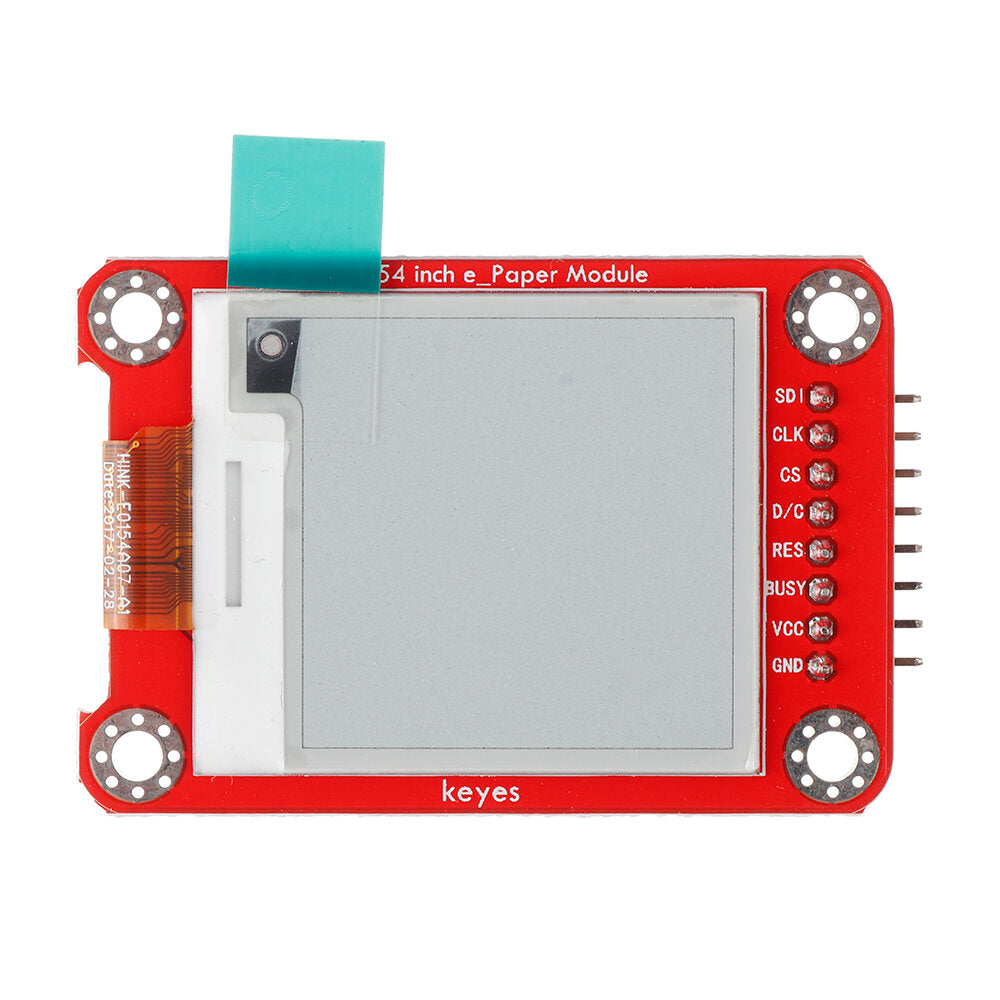 1.54 inch elektronische flexibele inkt scherm display module zwart en wit dual color e-parper oled