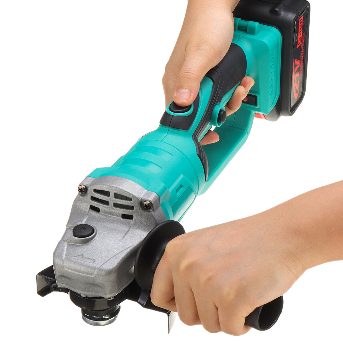 100mm draadloze elektrische haakse slijper 15000 mah 1/2 lithium batterijen borstelloze slijpmachine voor polijsten snijden eu plug fit makita
