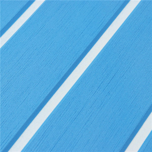 90x240cm blauw met wit eva-schuim teak boot vloerplaat jacht synthetisch teak decking pad