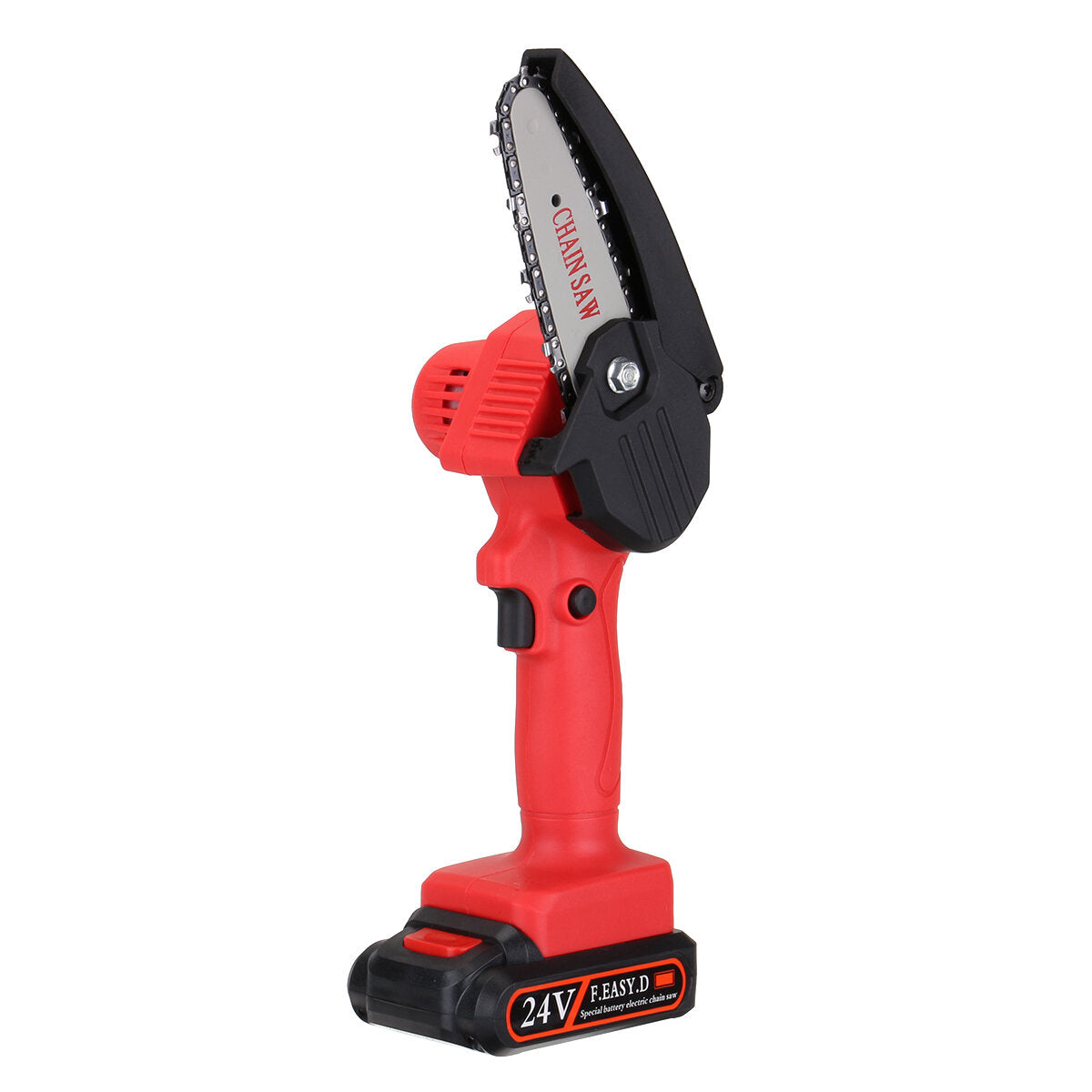 24 v 650 w draagbare hout snoeizaag 4 inch oplaadbare mini elektrische kettingzaag handheld hout snoeizaag voor snijden houtwerk
