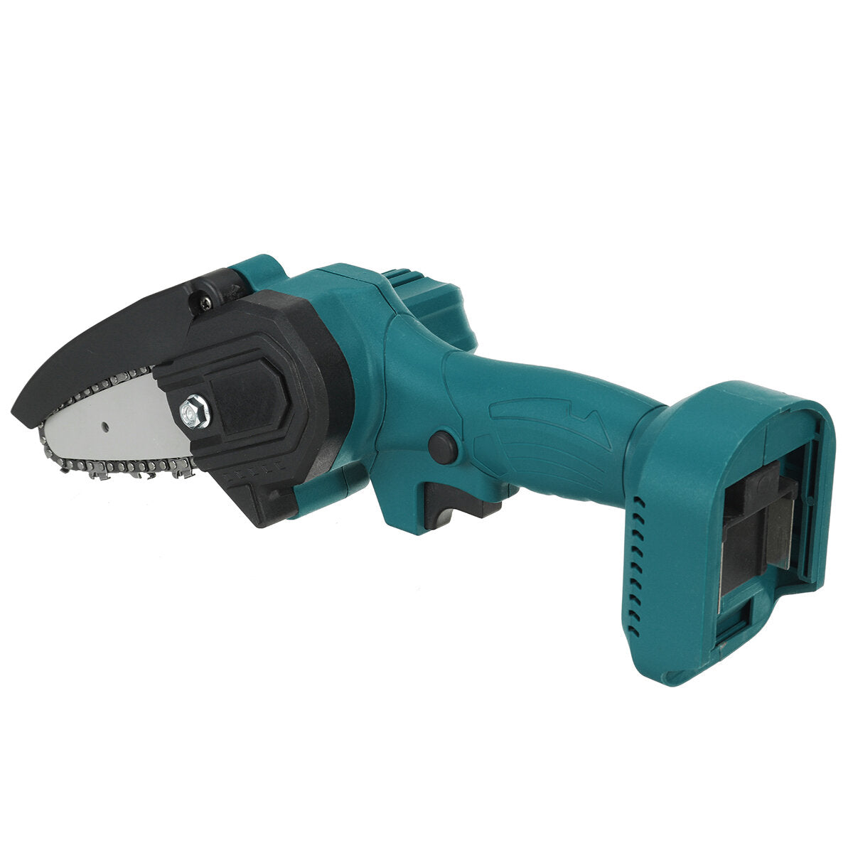 4 inch 300 w 1200 mah elektrische kettingzaag snoeien chainsaw draadloze houtbewerking cutter tool w / geen / 1 st / 2 stuks batterij