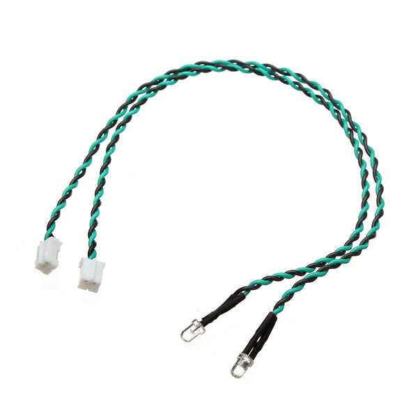 2pcs 3mm rc auto voor- en achterlichten