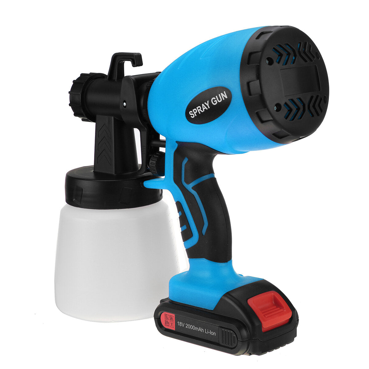 2000 mah draagbare elektrische verfspuit draadloze handheld spuitpistolen thuis indoor omheining schilderen tool voor desinfectie verneveling schilderen