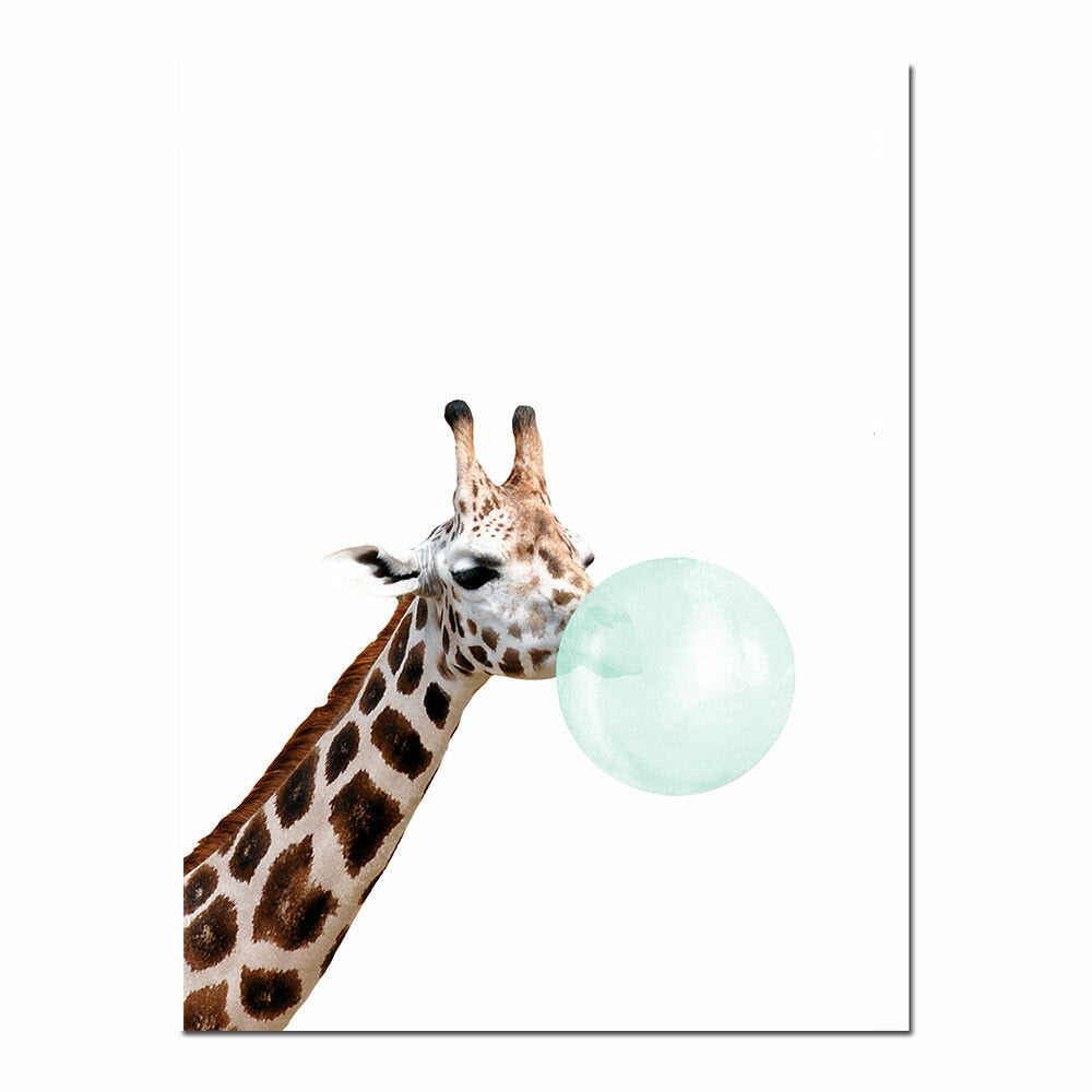 dier canvas grappige poster herten koala olifant baby art print kid slaapkamer decor