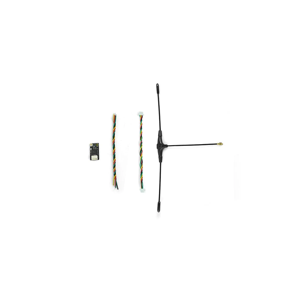 hglrc expresslrs elrs 900rx long range low latency-ontvanger met 915 mhz omnidirectionele t-antenne voor fpv racing drone