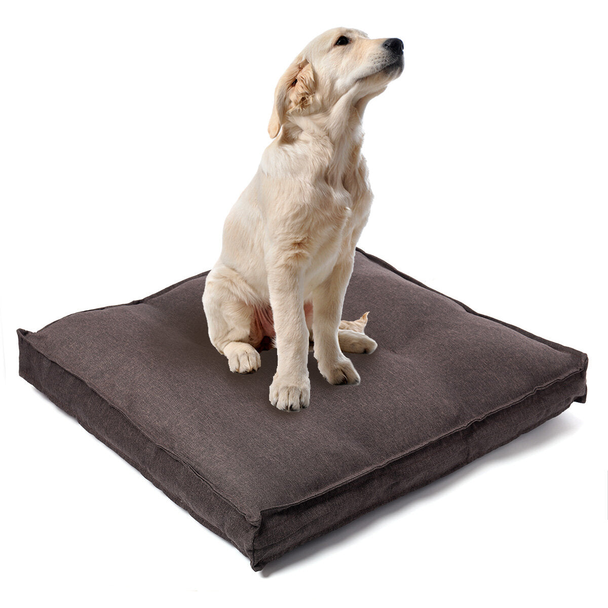 huisdier kalmerende bed soft warm kat hondenhuis kleine grote wasbare mat afneembare puppy benodigdheden 120x120x12cm