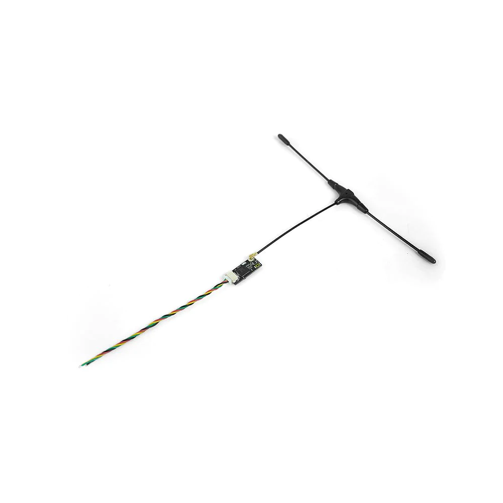 hglrc expresslrs elrs 900rx long range low latency-ontvanger met 915 mhz omnidirectionele t-antenne voor fpv racing drone