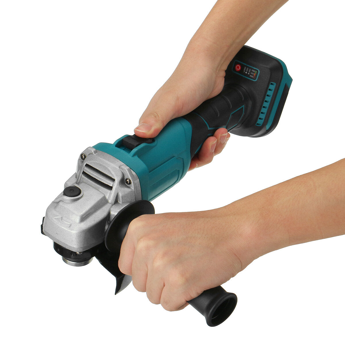 18v 100mm/125mm draadloze borstelloze haakse slijper 3 versnellingen polijsten slijpmachine 11000rpm voor makiita 18v batterij