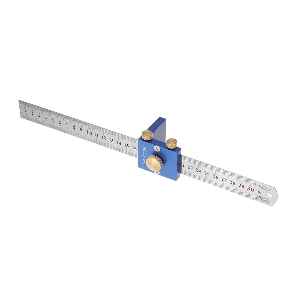 30 cm / 12in metrische lijntekening liniaal 90 graden lijn liniaal houtbewerking haakse heerser houtbewerking meetinstrument