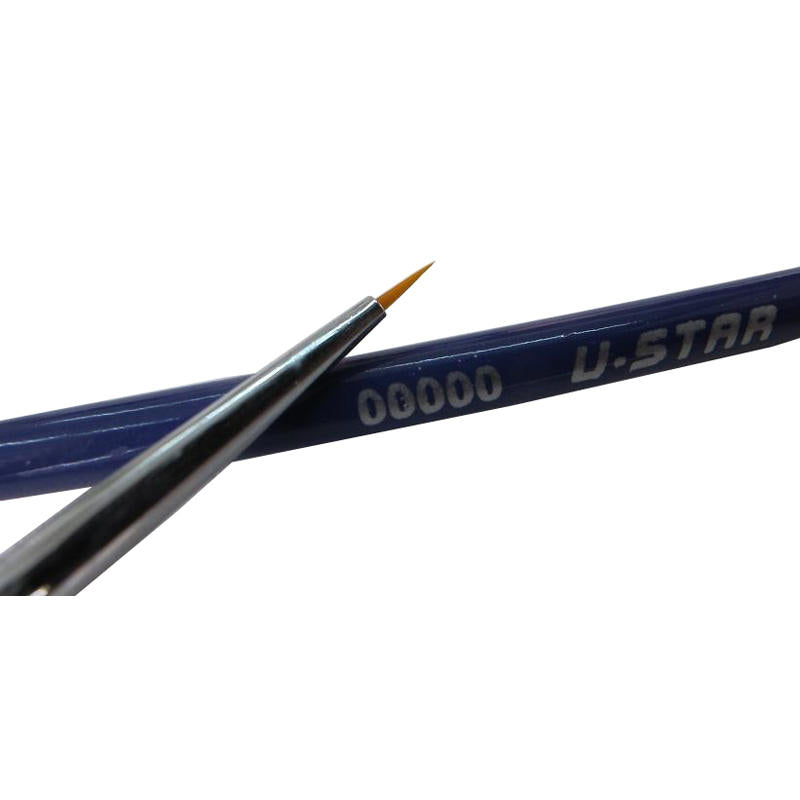 u-star ua90026 4 stuks model speciale punt borstel modellen hobby schilderen gereedschap accessoire haak lijn pen: