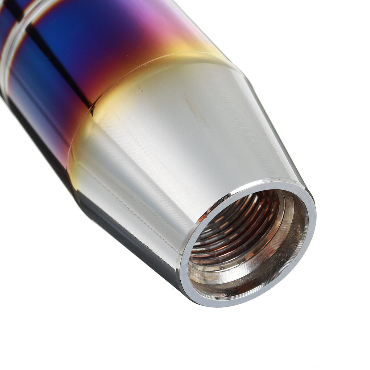 universele aluminium auto handmatige versnellingspookknop versnellingshendel hendelstok 85 cm met 3 adapters