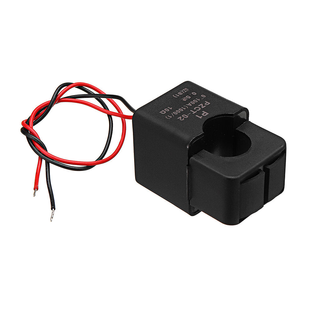 pzem-022 open en sluit ct 100a ac digitale display power monitor meter voltmeter ampèremeter frequentie