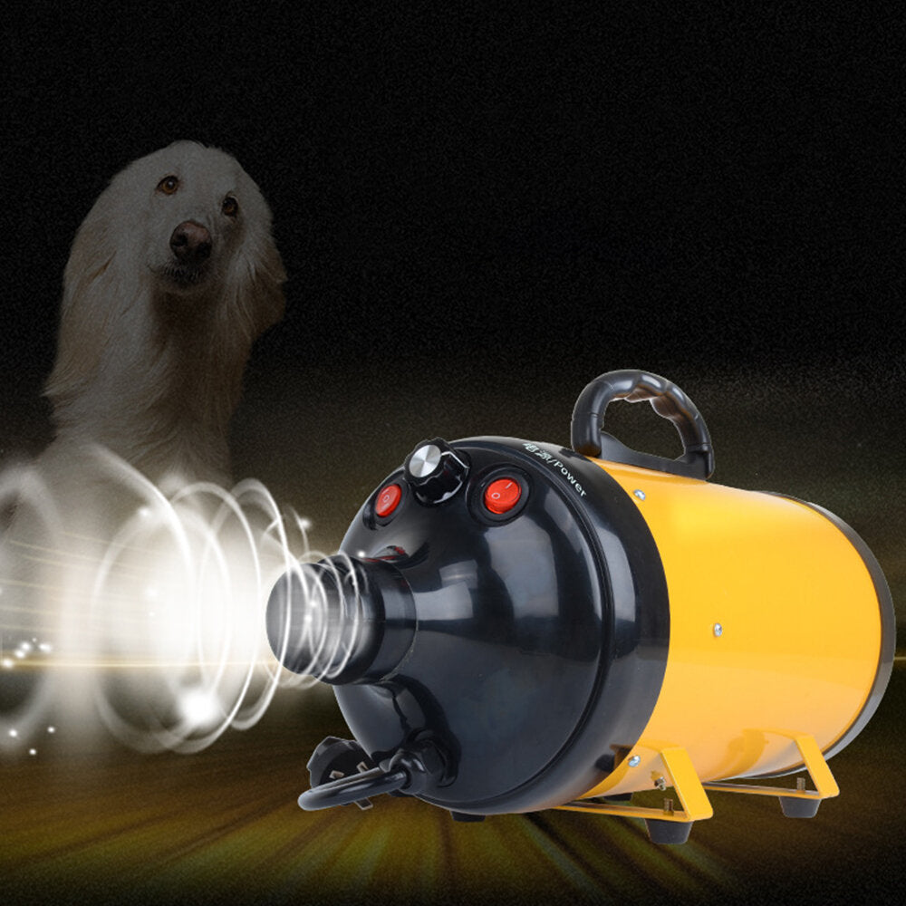 jase pd-9001 2200w hondenföhn elektrische blower warme wind kattenpoten verzorging elektrische machine met 3 sproeiers traploos verstelbaar vanaf xiaomi youpin dierbenodigdheden