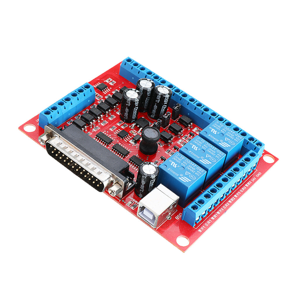 6-assige mach3 graveermachine-interface board pwm spindel cnc stepper stappen motorbesturing board