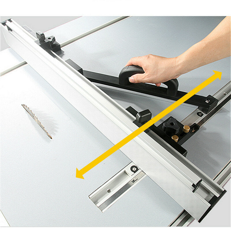 800/1000mm aluminium elektrische cirkelzaag flip fence set/2 stuks beugel houtbewerking tool