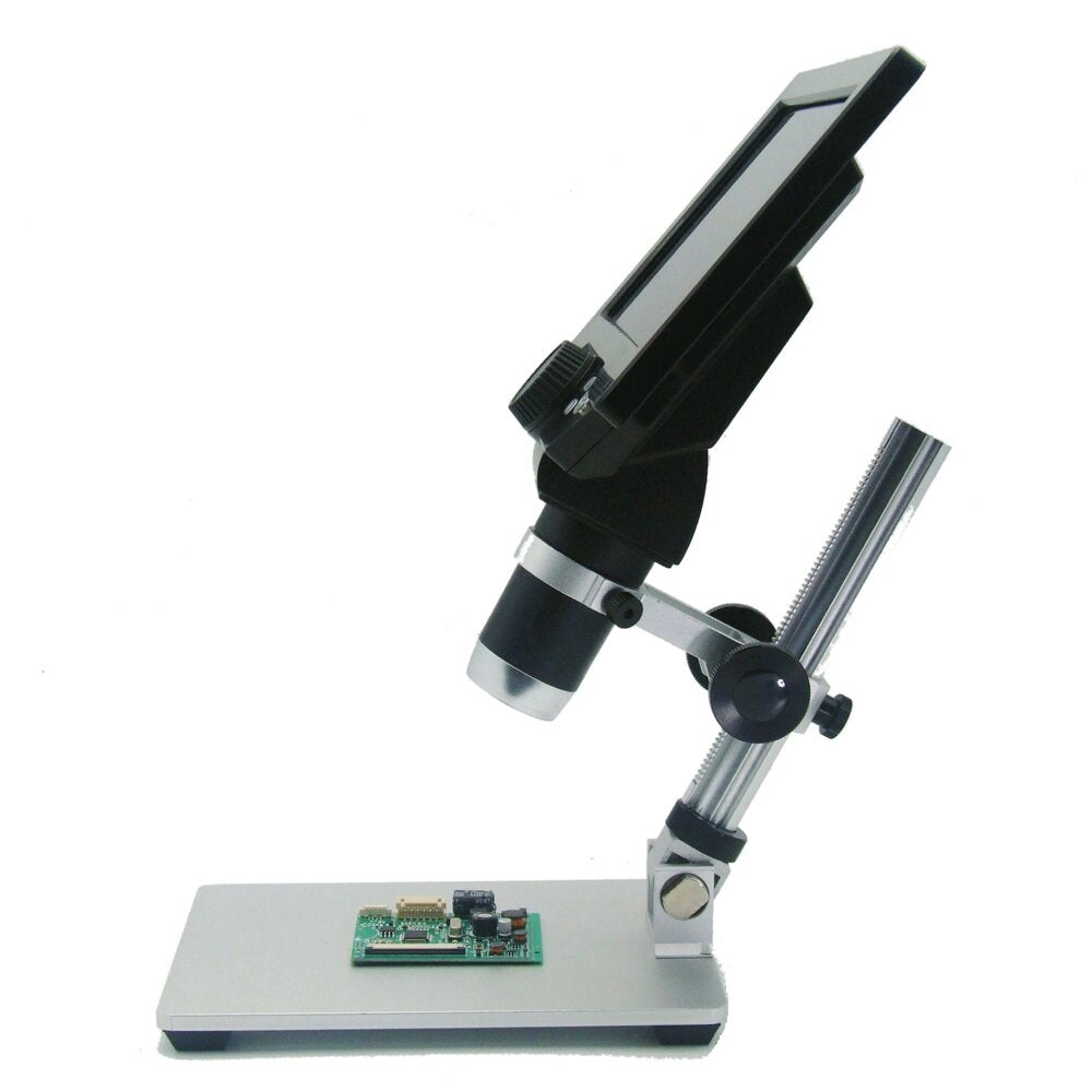 g1200 digitale microscoop 12mp 7 inch groot kleurenscherm grote basis lcd-scherm 1-1200x continu