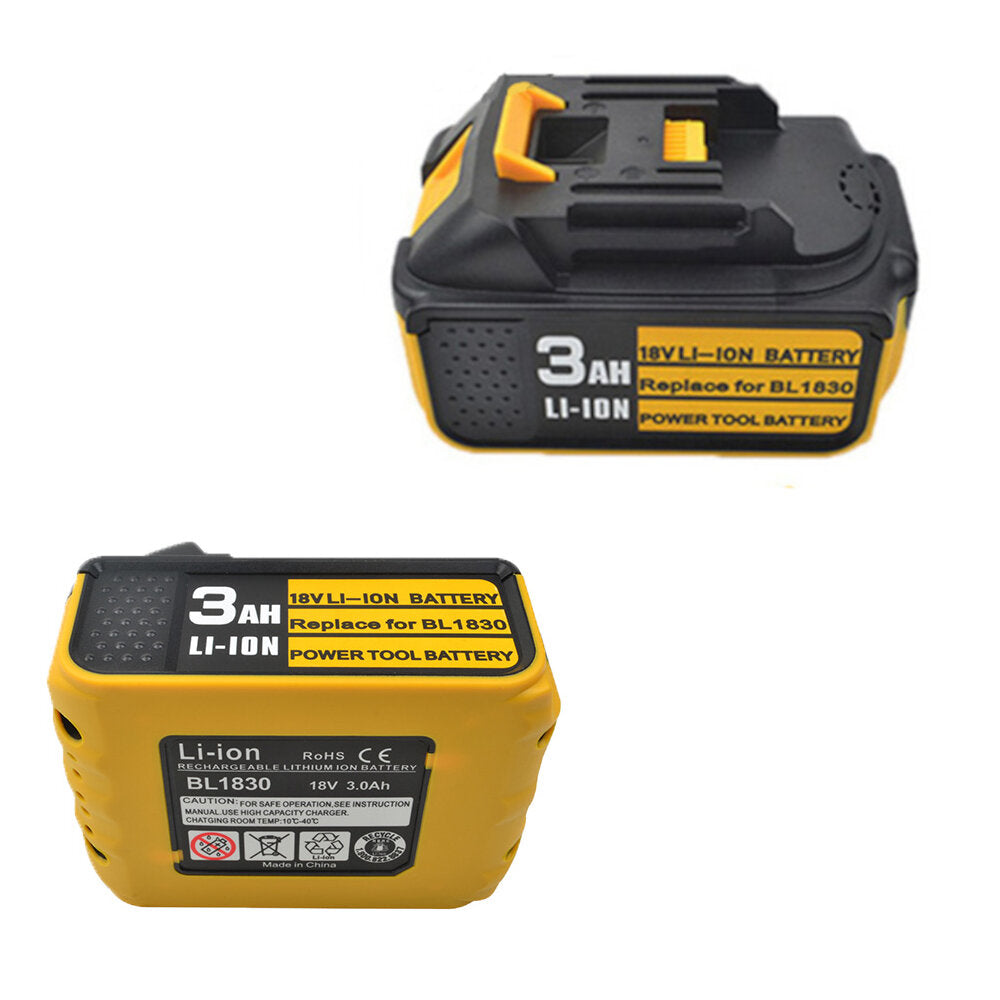 18v li-ion 3.0ah-6.0ah batterij rubberen cover vervangende power tool batterij met led display voor makita bl1830 bl1840 bl1850 bl1860
