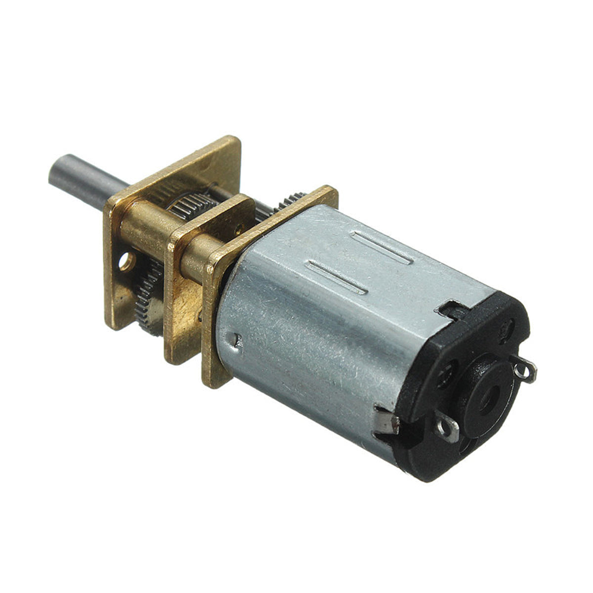 DC-motor, 12V / 24V micromotor metalen reductiemotor snelheid instelbaar 10-600 tpm 35W CW/CCW-motor met lage snelheid (24 V 150 tpm