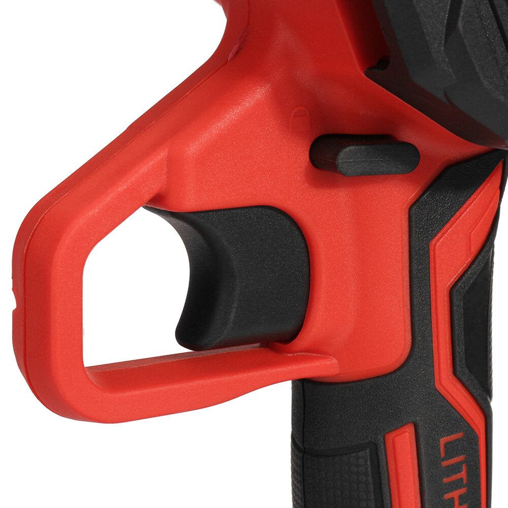 mensela cs-l2+ 6 inch 18v elektrische kettingzaag 800w eenhandszaag hout logging cutting cutter w/1x 2.0ah batterij houtbewerking tool