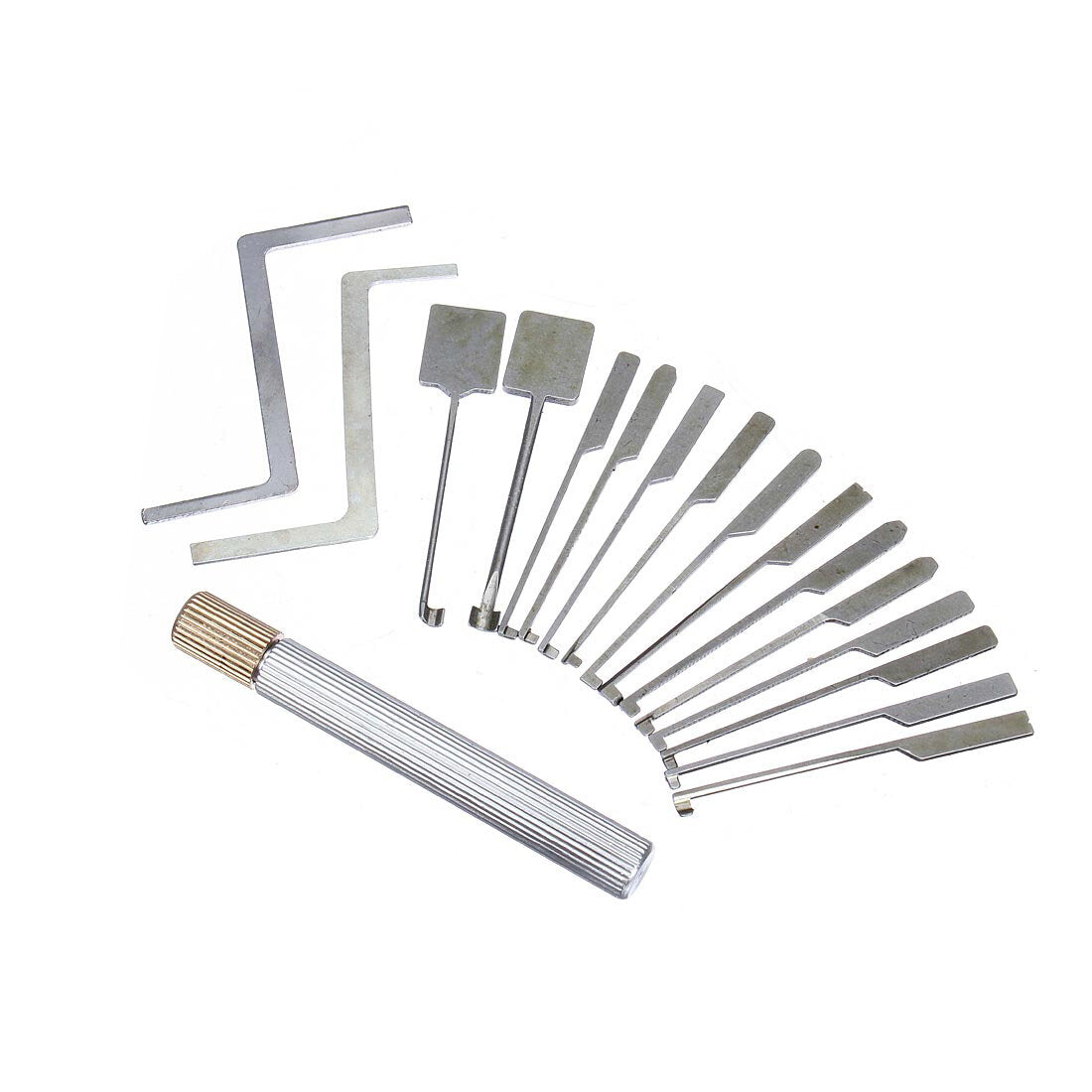 14 stuks auto dimple lock pick kaba lock opener slotenmaker tool