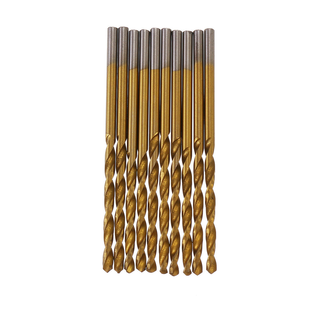 50 stuks titanium coated high speed steel twist drill bit 1/1.5/2/2.5/3mm twist drill bit houtbewerking