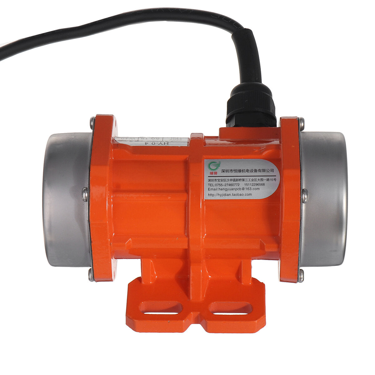 20/40/60w beton vibrator trillingen motor 220v 3000rpm eenfase aluminiumlegering voor shaker tafel vibrerende