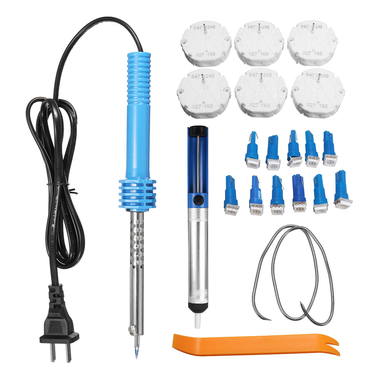 6 x27 168 snelheidsmeter-clustertreikit gmc stoommotor-soldeeraccessoires met 11 led-bulds