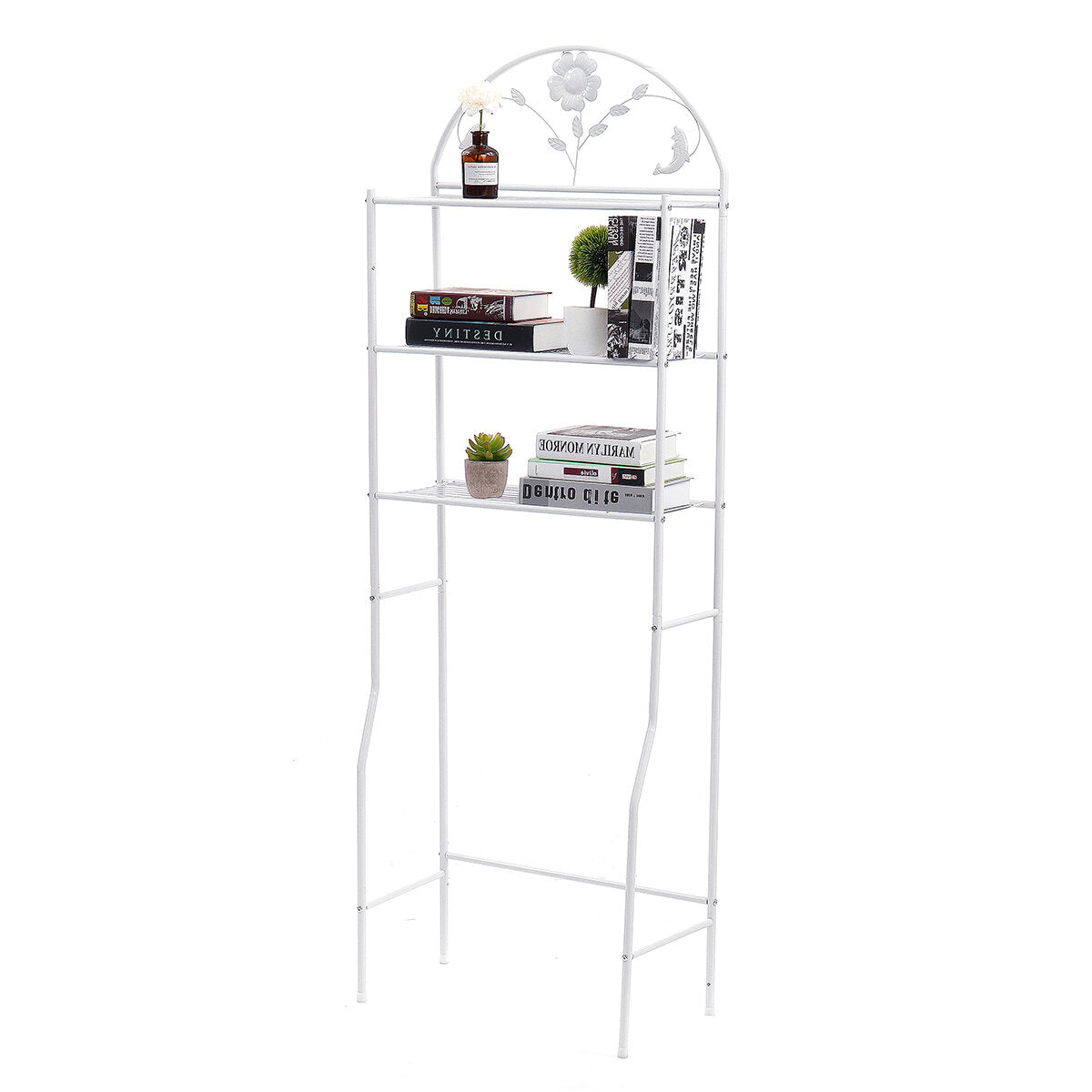 augienb aug-bs1 badkamer multifunctionele ma tong jia plank wc organiseren rack vloer wasmachine frame plank keuken opbergrek