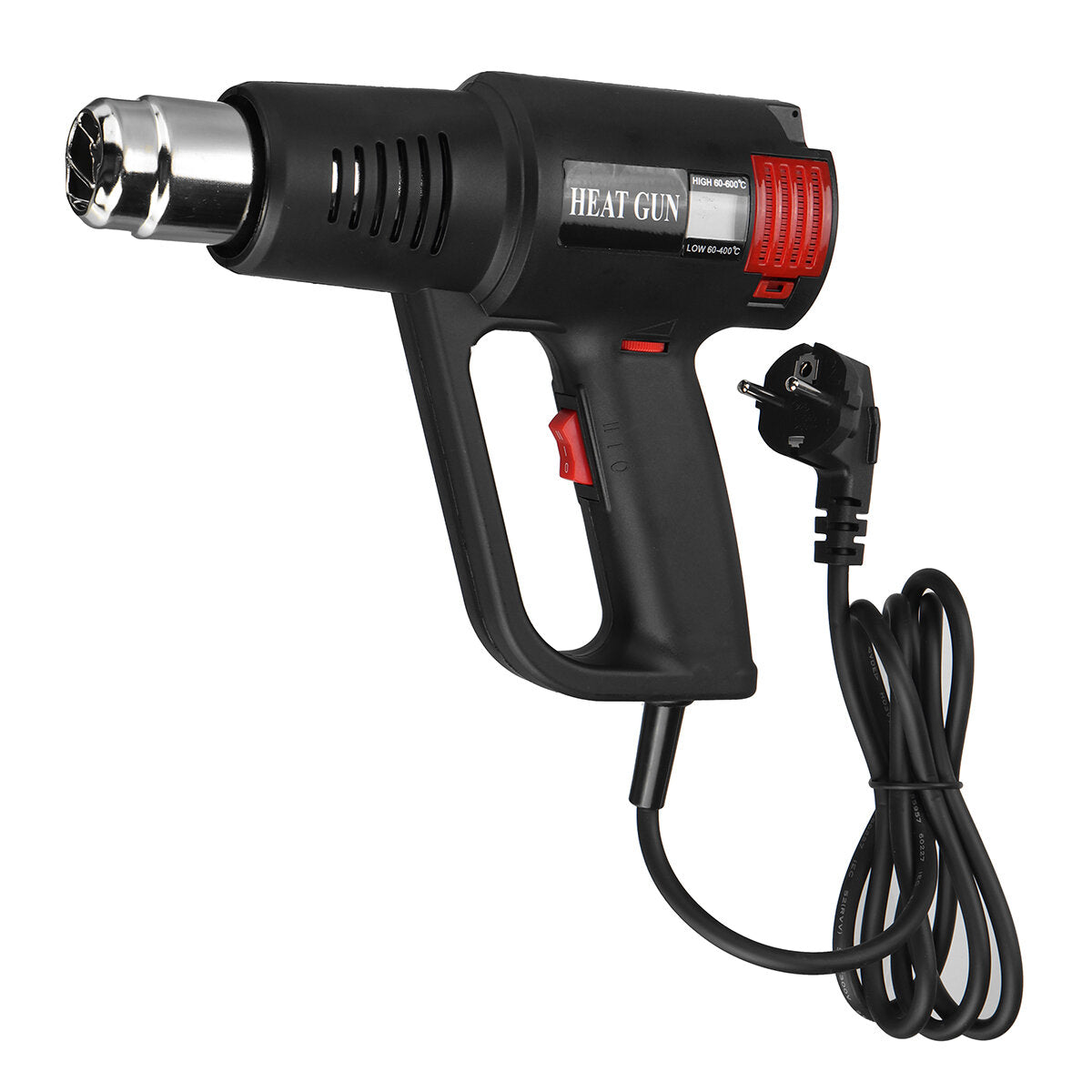 2000w 60-600℃ beroep digitale elektrische heteluchtpistolen 2 speed warmte variabele hot air power tool föhn voor solderen