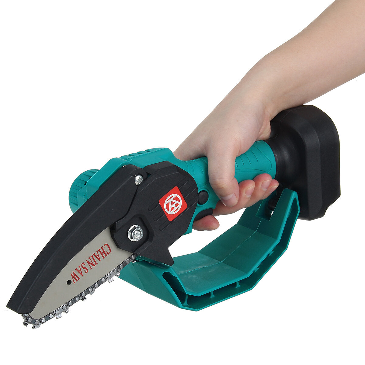 3000w 4 inch elektrische kettingzaag draagbare one handzaag timmerwerk mini-kettingzaag tuingereedschap voor makita batterij