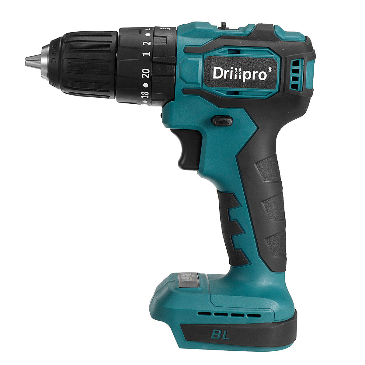 10 mm / 13 mm draadloze borstelloze klopboormachine oplaadbare elektrische schroevendraaier fit makita