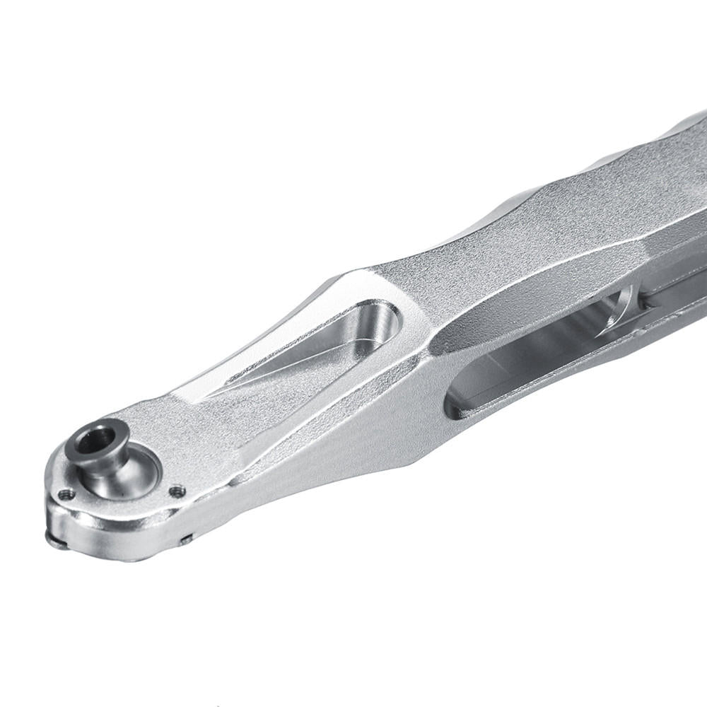 2 stuks cnc aluminium achter trailing arms rods linkage set voor traxxas unlimited desert racer