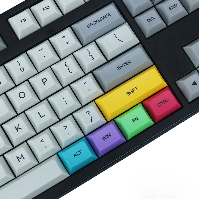 29 toetsen cmyk keycap set dsa profile pbt color dyesub keycaps ctrl w ...