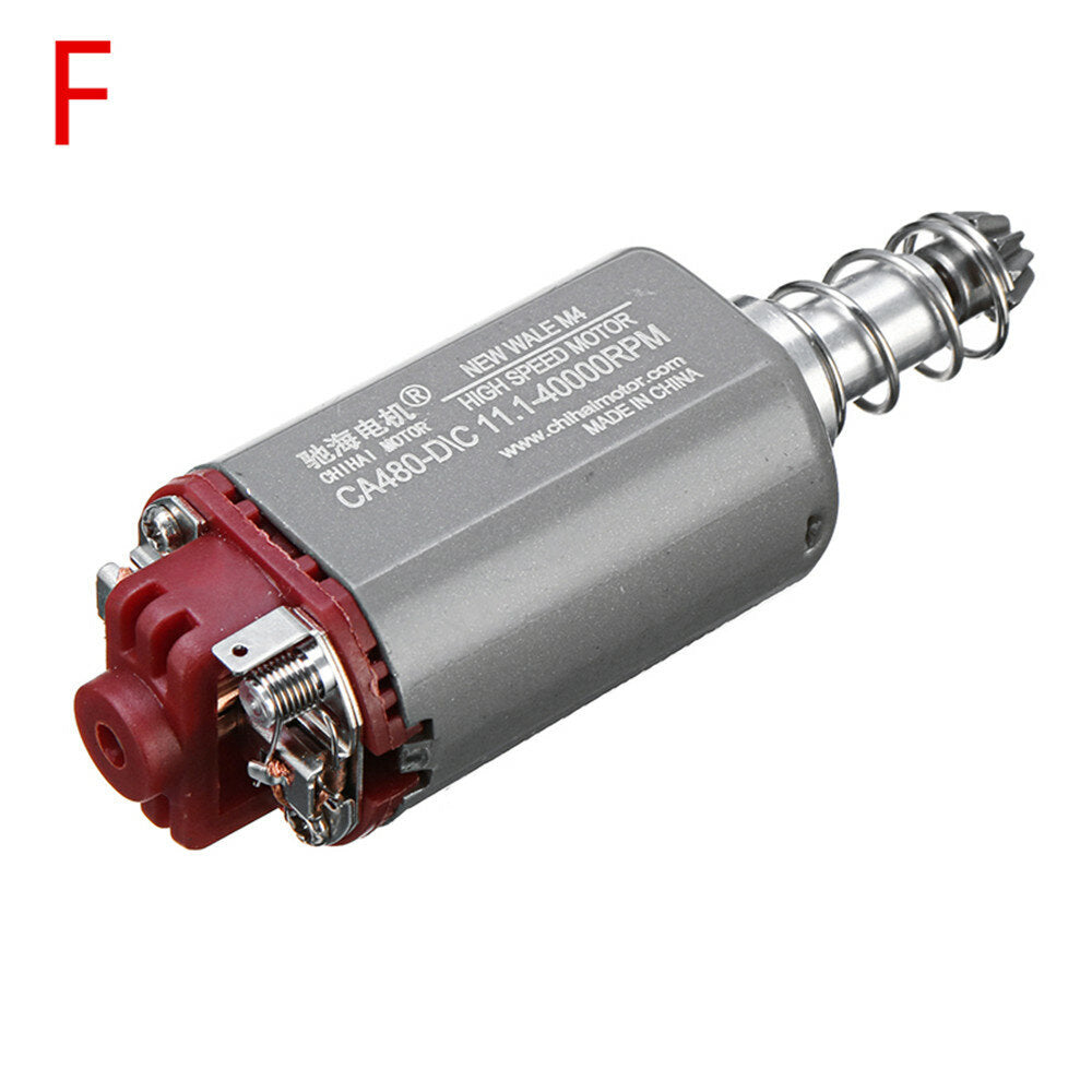 11.1v 40000/41000/50000rpm 480 dc-motor met hoge koppelsnelheid voor nwell m4 aeg m110 m12