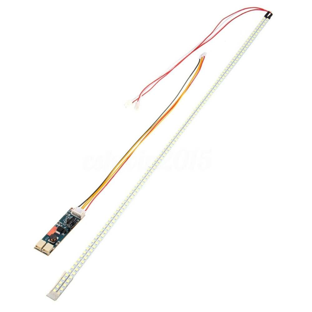 10 stuks 540mm 24 inch verstelbare licht led backlight kit upgrade lcd-scherm naar led monitor module werk voor 15 17 19 22 22 inch 24