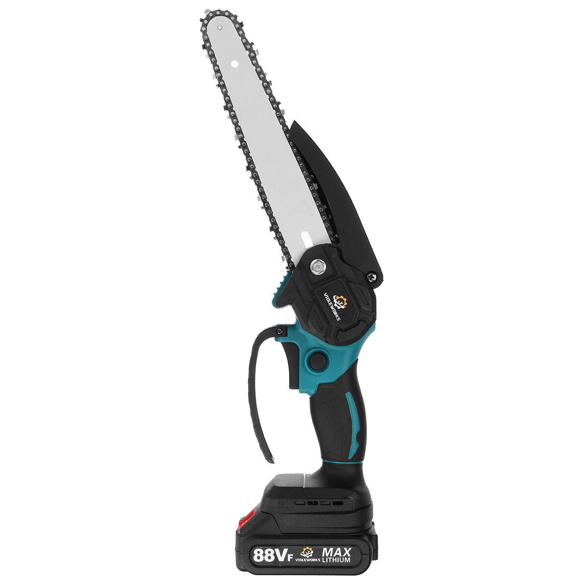 8 inch 3000w 88vf borstelloze elektrische zaag kettingzaag snoeizagen houtbewerking snijgereedschap w/1pc of 2 stuks batterij voor makita 18v batterij