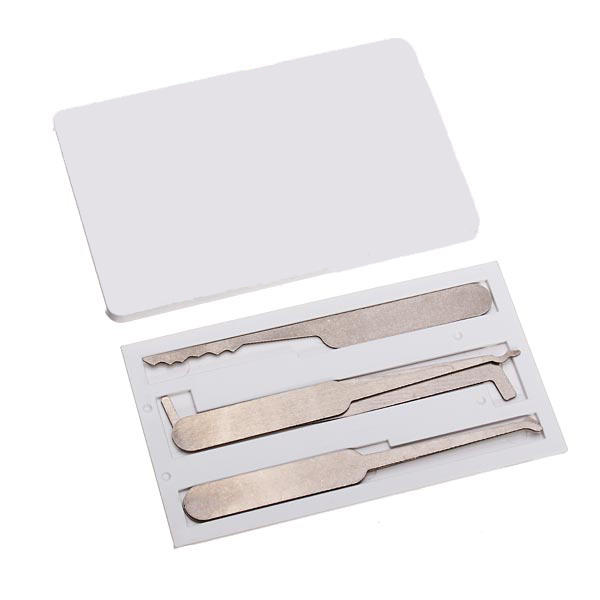 creditcard lock pick set slotenmaker tools lock pick mini tools lock