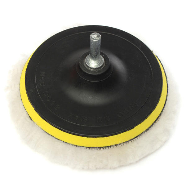6 stuks 150mm polijsten buffing pad kit polijsten met booradapter m14 voor dremel