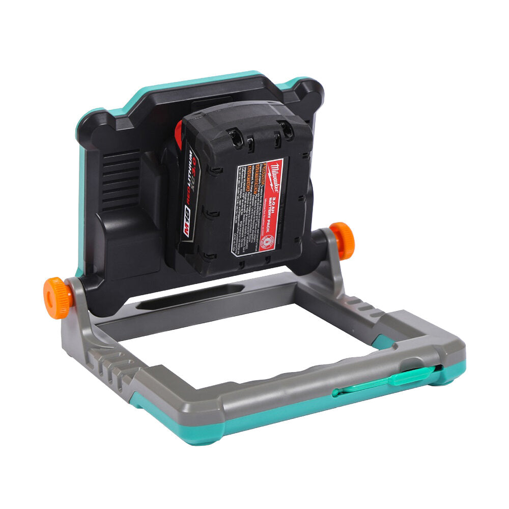 60w outdoor lithium batterij led lamp draagbare oplaadbare led verlichting voor makita bosch dewalt milwaukee 18v lithium batterij