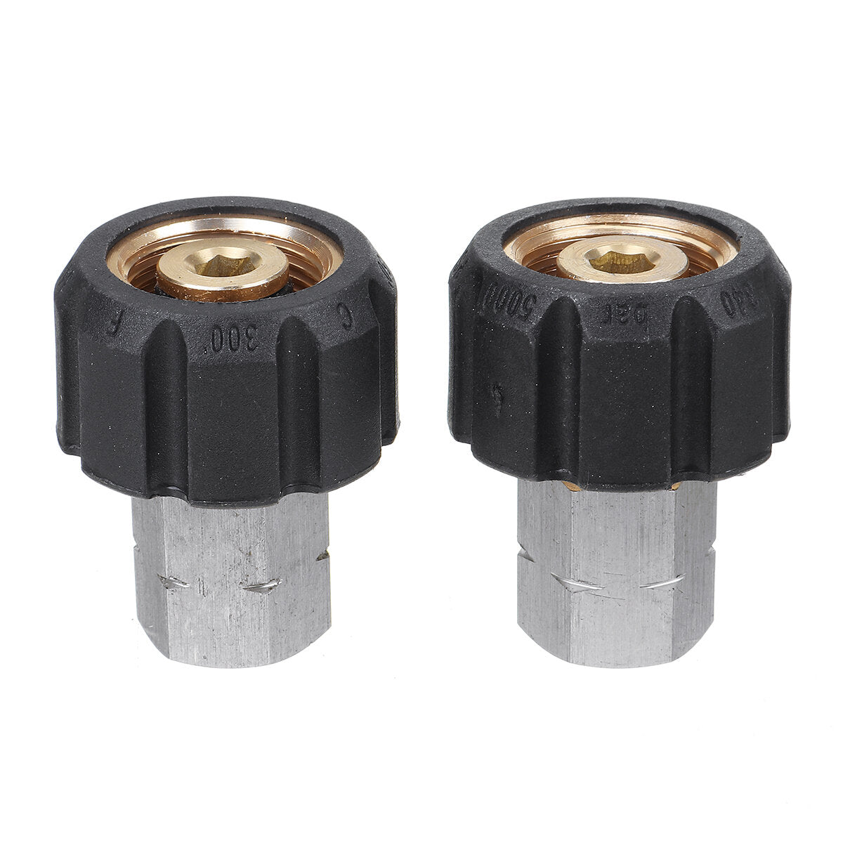 5-30 m 1/4  m-npt slangafvoerleiding en afvoersproeierset met rioolmondstuk en adapter