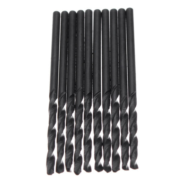 10 stuks 1/1.5/2.0/2.5/3.5/4.0/4.5mm spiraalboorset hss rechte schacht spiraalboren