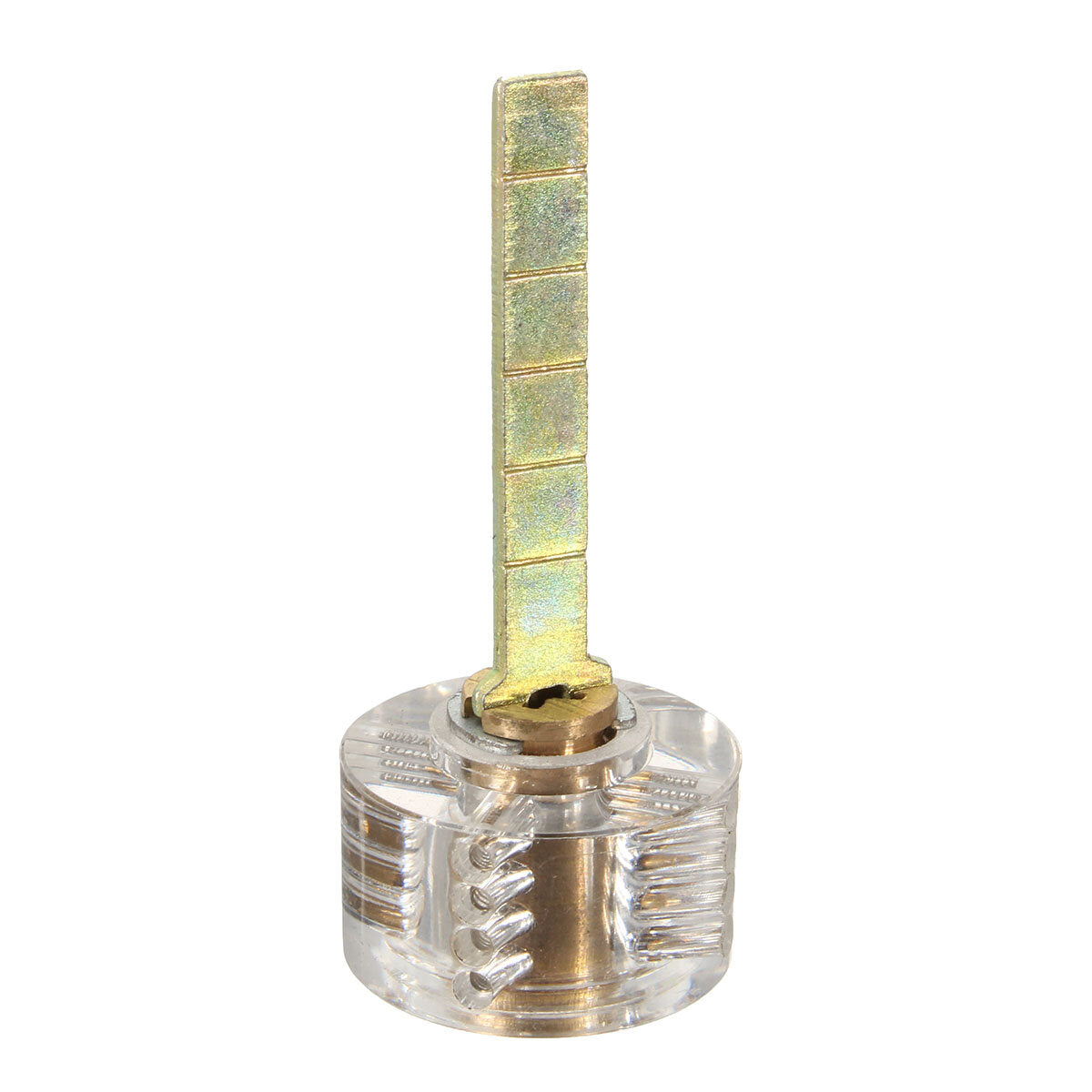 6.2x2.8 cm transparante metalen slotenmaker transparante praktijk cross lock