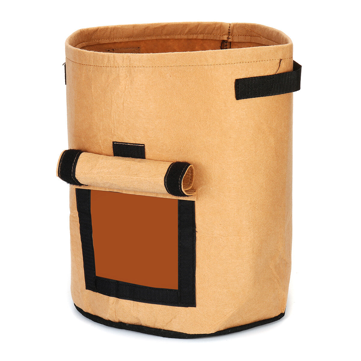 2 stuks 10 gallon 37l khaki aardappelplantzak potplanter groentecontainer groeiende tuin