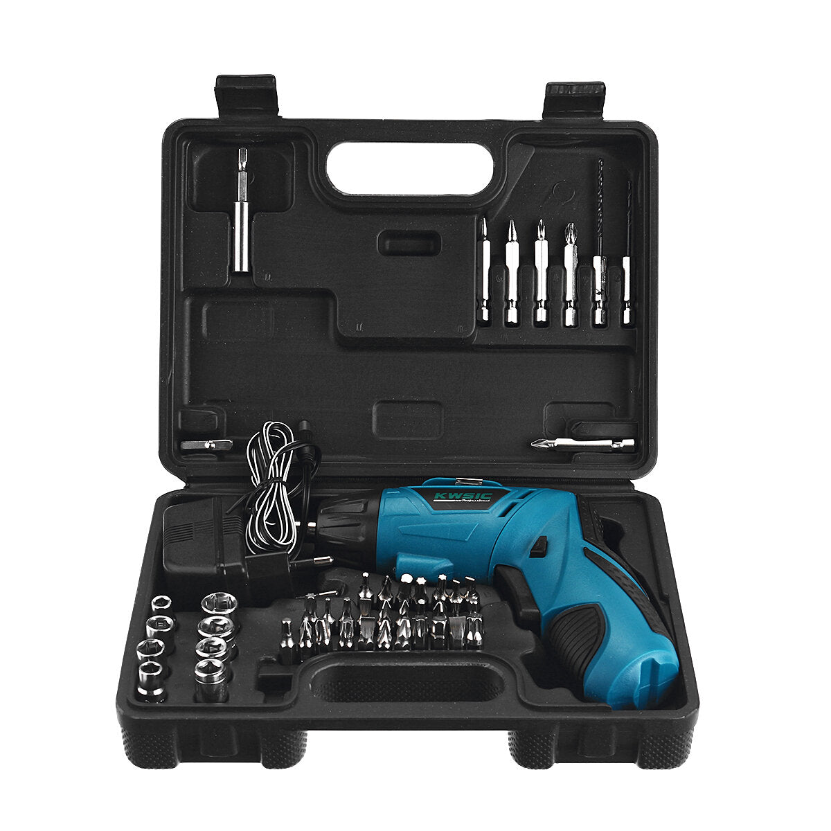 4.8v elektrische boor schroevendraaier oplaadbare draadloze schroevendraaier tool boor set