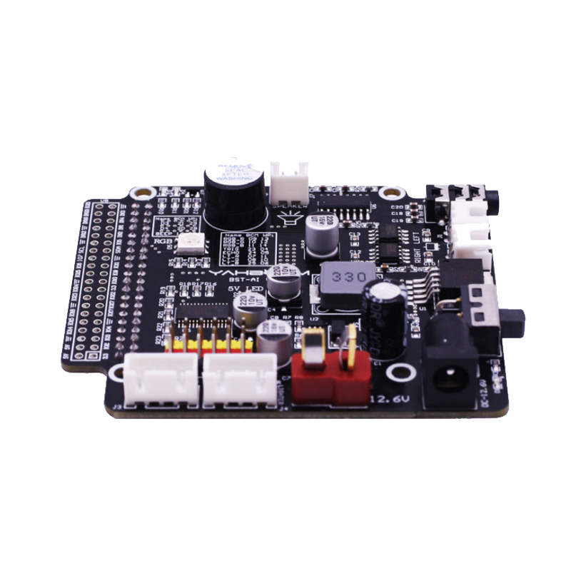 yahboom raspberry pi-uitbreidingskaart voor ai visual robot gpio spraakuitzending motor drive multifunctionele driveruitbreidingskaart