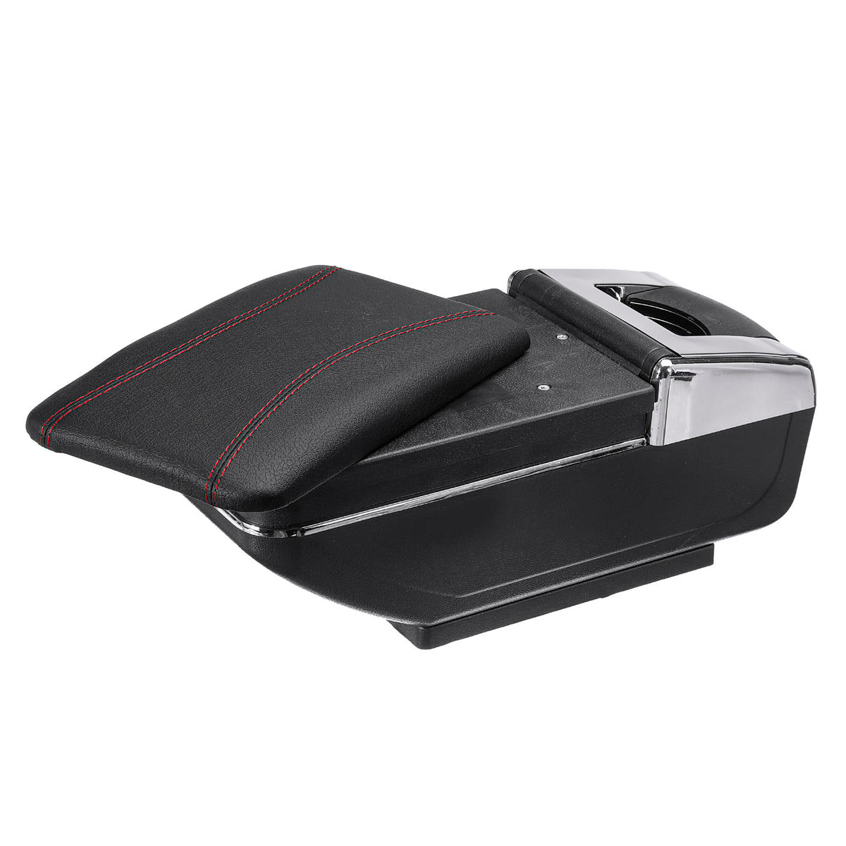 50 * 19 * 22cm universele armleuning autoarmsteun middenconsole draaibare pu lederen opbergdoos