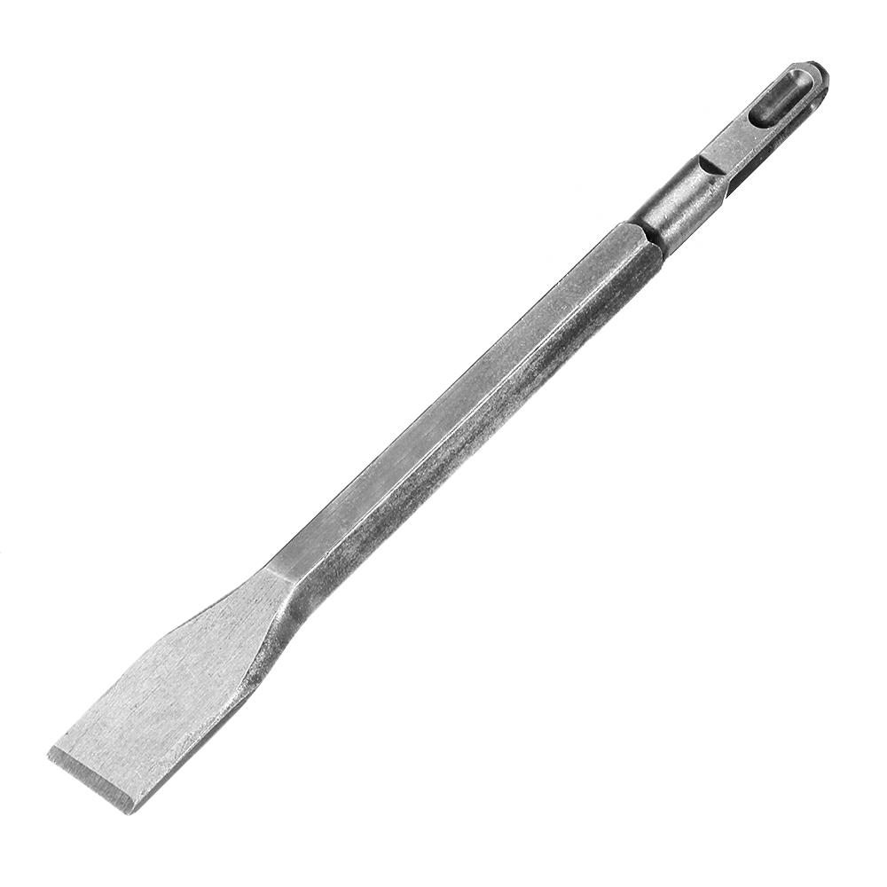 14 x 160/250/400/600mm spitse/platte kop vierkante schacht boor voor hammer boormachine slot