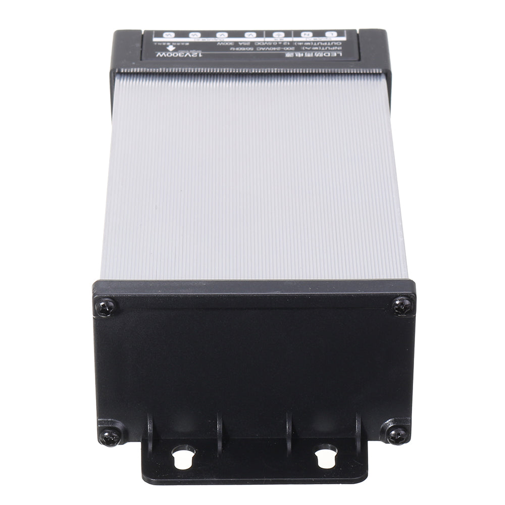ac200-240v naar dc12v 25a 300w led regendicht waterdicht schakelende voeding 170x91x51mm